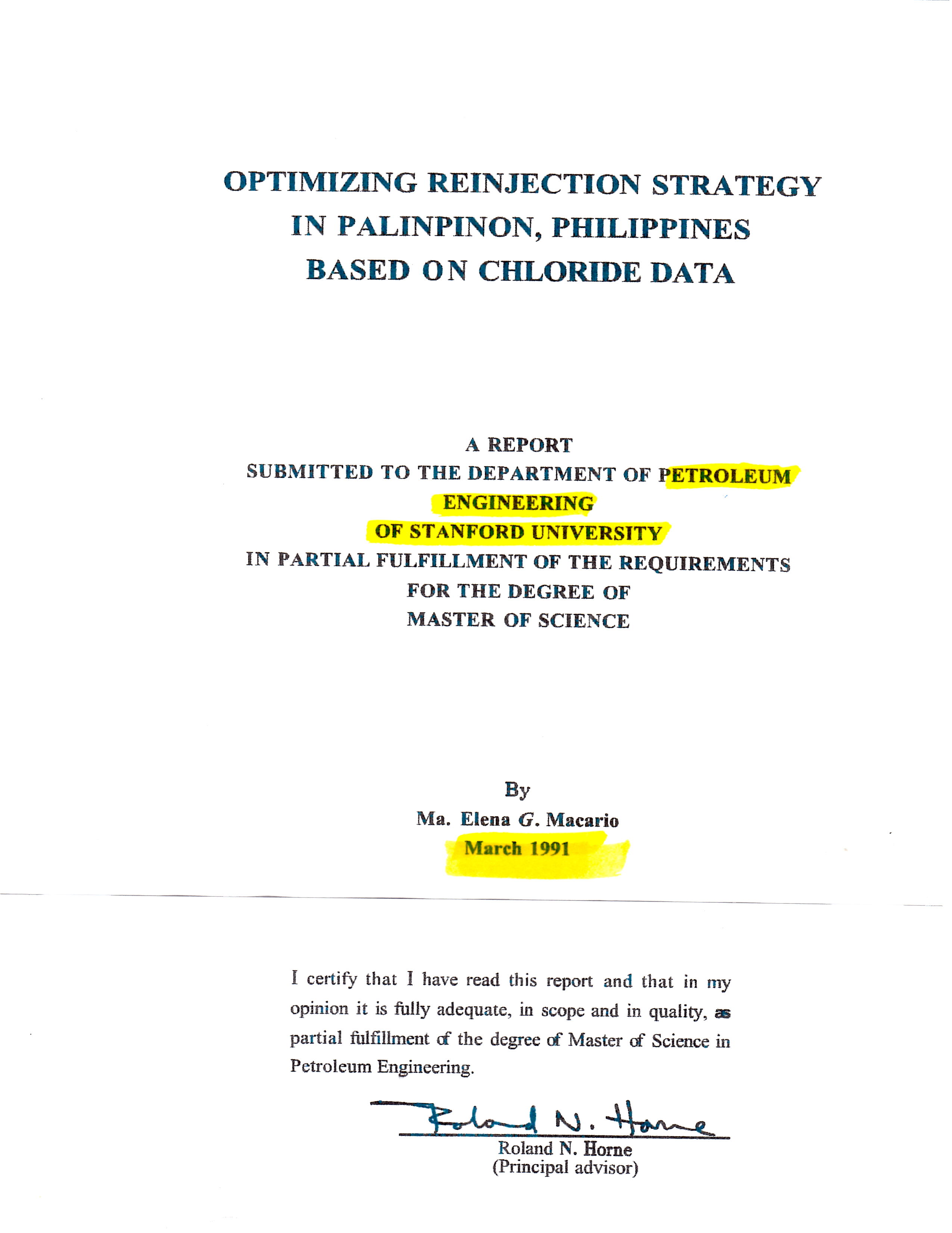 Research proposal title example